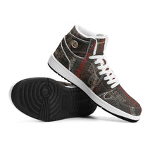 Load image into Gallery viewer, Mens Premium High Top Leather Sneakers
