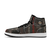 Load image into Gallery viewer, Mens Premium High Top Leather Sneakers