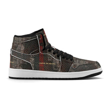 Load image into Gallery viewer, Mens Premium High Top Leather Sneakers