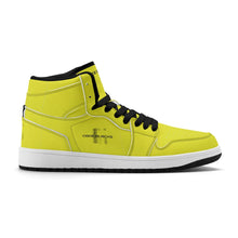 Load image into Gallery viewer, Mens Premium High Top Leather Sneakers