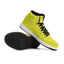 Load image into Gallery viewer, Mens Premium High Top Leather Sneakers