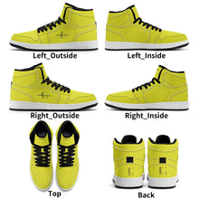 Load image into Gallery viewer, Mens Premium High Top Leather Sneakers