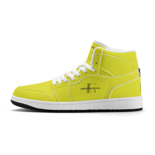 Load image into Gallery viewer, Mens Premium High Top Leather Sneakers