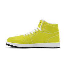 Load image into Gallery viewer, Mens Premium High Top Leather Sneakers
