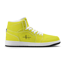 Load image into Gallery viewer, Mens Premium High Top Leather Sneakers