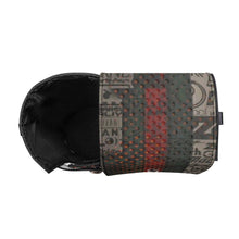 Load image into Gallery viewer, PU Leather Outdoor Portable Crossbody Water Cup Storage Bag