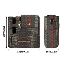 Load image into Gallery viewer, PU Leather Outdoor Portable Crossbody Water Cup Storage Bag