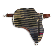 Load image into Gallery viewer, PU Leather Africa Map Bag for Africa Lover Gift
