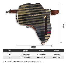 Load image into Gallery viewer, PU Leather Africa Map Bag for Africa Lover Gift