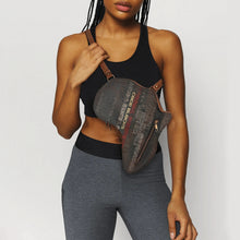 Load image into Gallery viewer, PU Leather Africa Map Bag for Africa Lover Gift