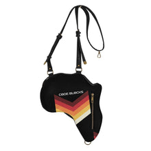 Load image into Gallery viewer, PU Leather Africa Map Bag for Africa Lover Gift