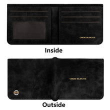 Load image into Gallery viewer, Two Sides Printing Leather Mens Thin Wallet for Dad for Him