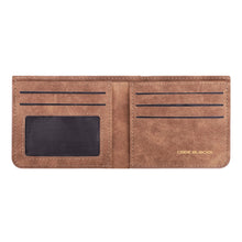 Load image into Gallery viewer, Two Sides Printing Leather Mens Thin Wallet for Dad for Him