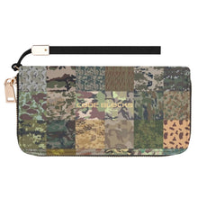 Load image into Gallery viewer, Leather Zipper Wristlet Wallet