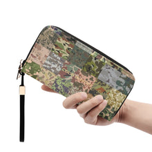 Load image into Gallery viewer, Leather Zipper Wristlet Wallet