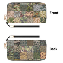 Load image into Gallery viewer, Leather Zipper Wristlet Wallet