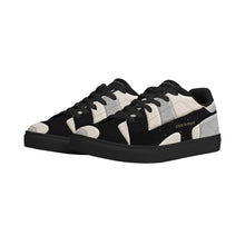 Load image into Gallery viewer, Mens Rubber Low Top Leather Sneakers