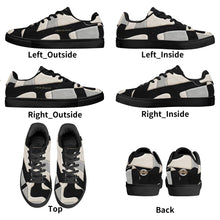 Load image into Gallery viewer, Mens Rubber Low Top Leather Sneakers