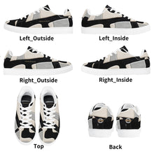 Load image into Gallery viewer, Mens Rubber Low Top Leather Sneakers