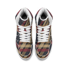 Load image into Gallery viewer, Mens Premium High Top Leather Sneakers
