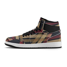 Load image into Gallery viewer, Mens Premium High Top Leather Sneakers