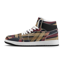 Load image into Gallery viewer, Mens Premium High Top Leather Sneakers