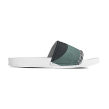 Load image into Gallery viewer, Mens PVC Black and White House Slides Sandals Bathroom Slippers
