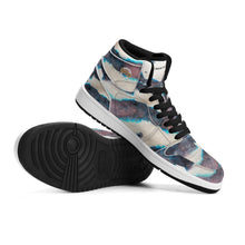 Load image into Gallery viewer, Mens Premium High Top Leather Sneakers