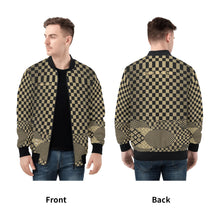 Load image into Gallery viewer, Mens All Over Print Zip Bomber Jacket