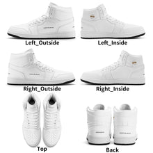 Load image into Gallery viewer, Mens Premium High Top Leather Sneakers