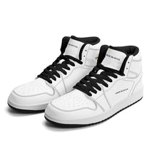 Load image into Gallery viewer, Mens Premium High Top Leather Sneakers
