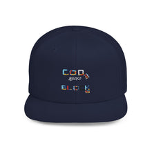 Load image into Gallery viewer, Flat Bill Snapback