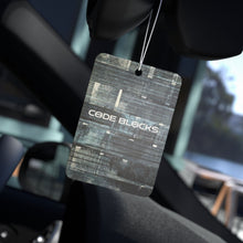 Load image into Gallery viewer, Code Blocks Car Air Freshener – Urban Tech Scented Décor