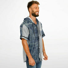 Load image into Gallery viewer, Hooded Baseball Jersey - AOP