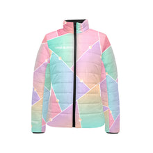 Load image into Gallery viewer, Women's stand collar padded jacket(H41)