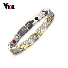 Load image into Gallery viewer, Vnox Twisted Magnetic Bracelet for Women Men