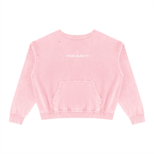 Load image into Gallery viewer, Unisex Raw Edge Crewneck Sweatshirt