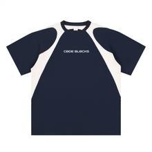 Load image into Gallery viewer, Contrast Panel Cotton T-Shirt