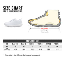 Load image into Gallery viewer, Kids Lace-up Athletic Sneakers