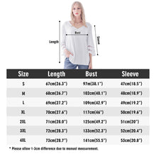 Load image into Gallery viewer, Womens Loose Chiffon Blouse with Bell Sleeves