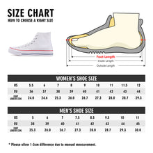 Load image into Gallery viewer, Mens Classic High Top Canvas Shoes