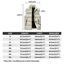 Load image into Gallery viewer, Mens Warm Stand Collar Zip Up Puffer Vest