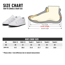 Load image into Gallery viewer, Children Premium Low Top Leather Sneakers