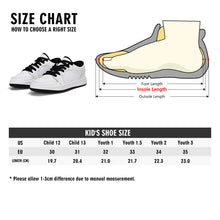 Load image into Gallery viewer, Children Premium Low Top Leather Sneakers