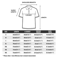 Load image into Gallery viewer, Unisex Half printed Cotton Polo Shirt