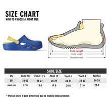 Load image into Gallery viewer, Kids Casual EVA Sandals with Custom Name Logo Clogs