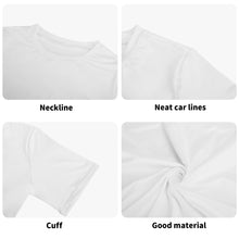 Load image into Gallery viewer, Womens Short Sleeve Dress Casual All Over Print Tshirt Long Dresses