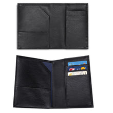 Load image into Gallery viewer, PU Leather Passport Case Business Name ID Card Holder