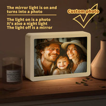 Load image into Gallery viewer, Rectangle LED Mirror Light - Personalized Photo Love Yourself Love Family