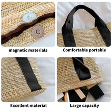 Load image into Gallery viewer, Embroidered Name Logo for Braided Bag Shoulder Bag In Travel and Beach